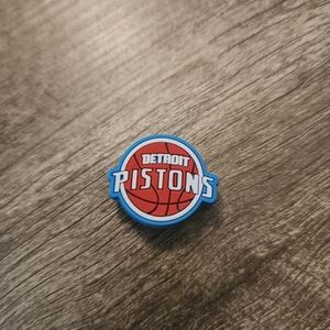 Detroit Pistons NBA Croc Charm Jibbitz Men Women Kids NEW